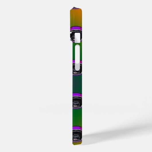 Space Chimp Case-Mate iPhone Hülle (Rückseite / Links)