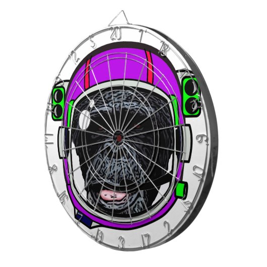 Space Chimp Dartscheibe (Vorderseite rechts)