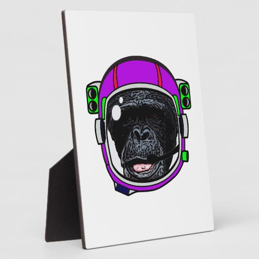 Space Chimp Fotoplatte (Seite)