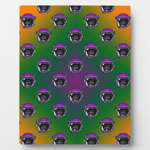 Space Chimp Fotoplatte