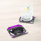 Space Chimp Getränkeuntersetzer (Rechte Seite)