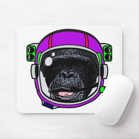 Space Chimp Mousepad (Mit Mouse)