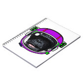 Space Chimp Notizblock (Linke Seite)