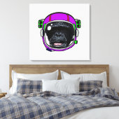 Space Chimp Pop Art Leinwanddruck (Insitu (Schlafzimmer))