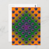 Space Chimp Postkarte (Vorne/Hinten)