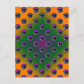 Space Chimp Postkarte (Vorderseite)