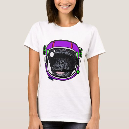 Space Chimp T-Shirt (Vorderseite)