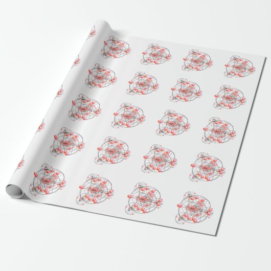 Space Cluster Designer Geschenkpapier (Ungerollt)