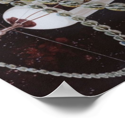 Space Colony Poster (Ecke)