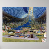 Space Colony Poster #3 (Vorne)