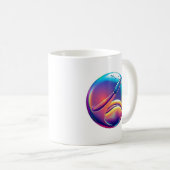 Space Company Logo Kaffeetasse (VorderseiteRechts)