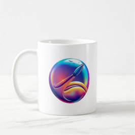 Space Company Logo Kaffeetasse