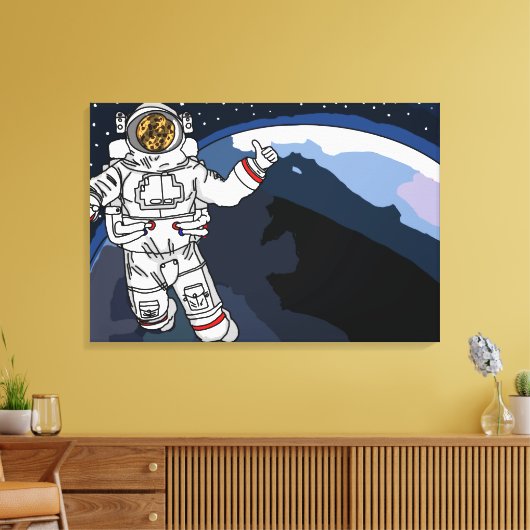 Space Cookie Leinwanddruck (Insitu (Wohnzimmer))