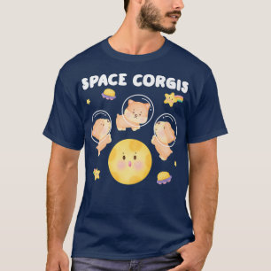 Space Corgis Pembroke Welsh Corgi1255 T-Shirt