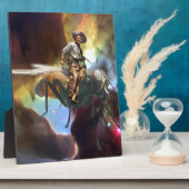 Space Cowboy Fotoplatte (Seite)