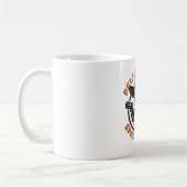 Space Cowboy Funny Alien Kaffeetasse (Links)