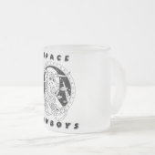 Space Cowboys Mattierte Tasse (VorderseiteRechts)