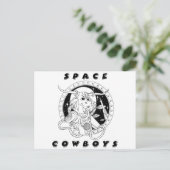 Space Cowboys Postcard Postkarte (Stehend Vorderseite)