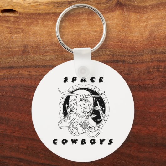 Space Cowboys Schlüsselanhänger (Vorderseite)