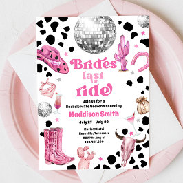 Space Cowgirl Disco Einladung