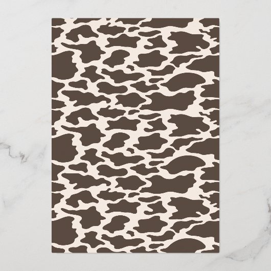 Space Cowgirl Junggeselinnen-Abschied Folieneinladung (Rückseite)