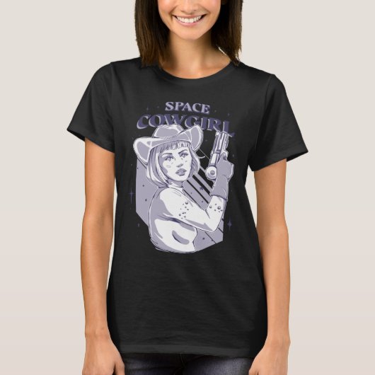 Space Cowgirl T-Shirt (Vorderseite)