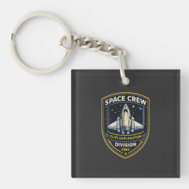 Space Crew Exploration Division Academy Keychain  Schlüsselanhänger