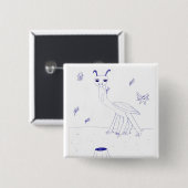 Space Critter Button (Vorne & Hinten)