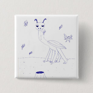 Space Critter Button