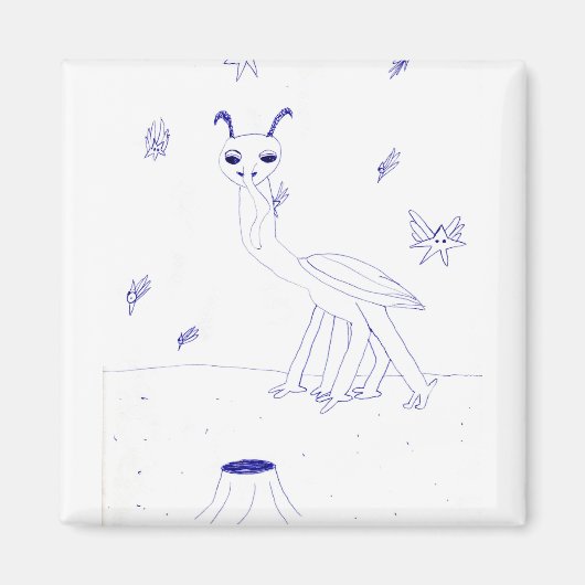 Space Critter Magnet (Vorne)