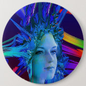 Space Crystal Button (Vorderseite)