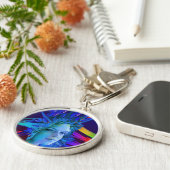 Space Crystal Schlüsselanhänger (Seite)