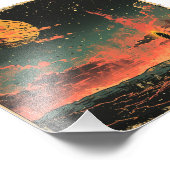 Space Design Mural Fotodruck (Ecke)