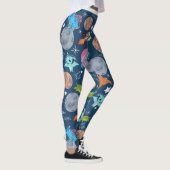 Space Dino Joggers Hose Leggings (Rechts)