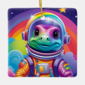 Space Dino - Ornament (Vorderseite)