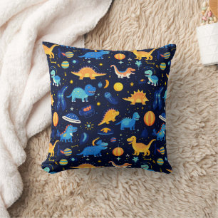 Space Dinosaurier   Niedlich Astronaut Dino Kids Kissen
