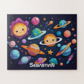 Space Discovery Personalisiert Puzzle (Horizontal)