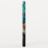 Space dj cat pizza Case-Mate iPhone hülle (Hinten/Rechts)