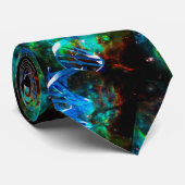 Space DNA Krawatte (Gerollt)