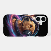Space Dog iPhone 16 Case Hülle (Rückseite (Horizontal))