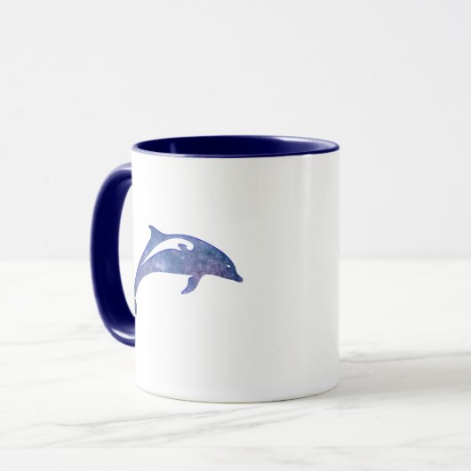 Space Dolphin Tasse (Vorderseite Links)