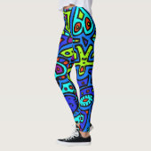 Space Doodle #1 Leggings (Links)