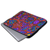 Space Doodle #3 Laptopschutzhülle (Vorne Knopf)