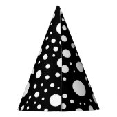 Space Dots Party Hat Partyhütchen (Rückseite)