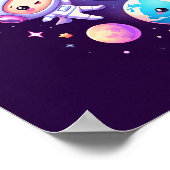 Space Dreams Emma Wall Art Poster (Ecke)