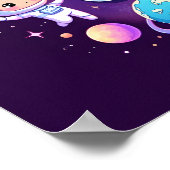 Space Dreams Olivia Wall Art Poster (Ecke)