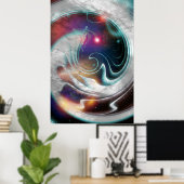 Space Dreams Poster (Heimbüro)