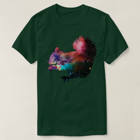 Space Eichhörnchen T-Shirt (Design vorne)