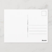 Space Encounter Postkarte (Rückseite)