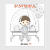 Space Explorer Aufkleber (Blatt)